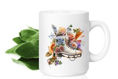 Watercolor Ice Skates and Roses Clipart Bundle,Watercolor Ice Skates Clipart Bundle,xmas sublimation,graphics bundle,digital clipart,holiday icons,commercial use,Nutcracker clipart,Winter graphics,nutcracker christmas,christmas ballet,clara clipart,nutcra