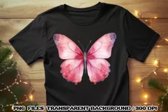 Butterfly Watercolor Clipart Sublimation PNG Product Image 3