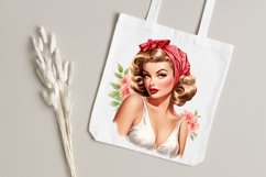 Vintage Pin up Girl Sublimation Clipart Bundle Product Image 7