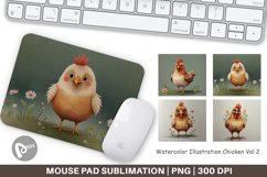 Mouse Pad Illustration Chicken Product Image 1