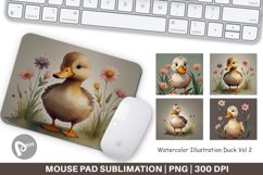 Mouse Pad Illustration Duck Product Image 1