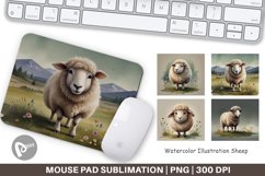 Mouse Pad Illustration Sheep Product Image 1