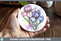 GorgeousWatercolor Round Coaster design.