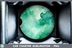 GorgeousWatercolor Car Coaster design.
