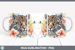GorgeousWatercolor Mug Wrap design.