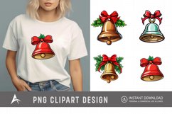 Watercolor Jingle Bell Clipart Product Image 1