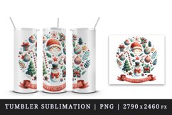 Watercolor joyful graphics cheerful holiday Merry Christmas quote print 20 oz tumbler skinny mug wrap clipart t-shirt sublimation printable design