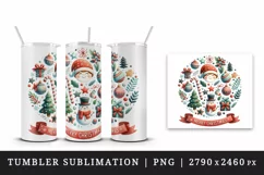Watercolor joyful graphics cheerful holiday Merry Christmas quote print 20 oz tumbler skinny mug wrap clipart t-shirt sublimation printable design