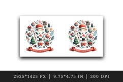 Watercolor joyful graphics cheerful holiday Merry Christmas quote print 20 oz tumbler skinny mug wrap clipart t-shirt sublimation printable design