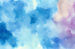 Blue watercolor backgrounds. Printable digital texture paper Product Image 3