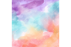 Pastel rainbow watercolor backgrounds. Printable textures Product Image 4