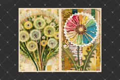 Dandelion junk journal pages, Ephemera vintage inspired arts Product Image 3