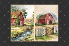 Farmhouse junk journal pages, Vintage inspired illustrations Product Image 4