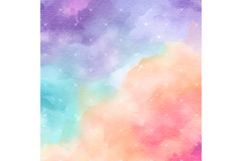 Pastel rainbow watercolor backgrounds. Printable textures Product Image 5