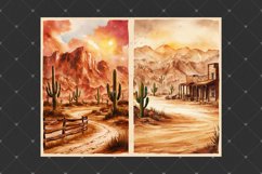 Western junk journal kit, Vintage inspired illustrations Product Image 4