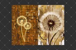 Dandelion junk journal pages, Ephemera vintage inspired arts Product Image 4