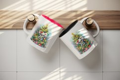 Watercolor koala Christmas tree baubles sparkling star gifts print 20 oz tumbler skinny mug wrap clipart t-shirt sublimation printable design