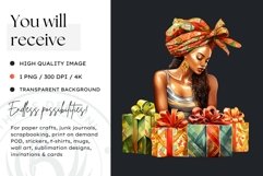 Kwanzaa Clipart PNG, Black history Sublimation Product Image 2