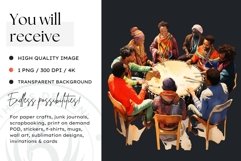 Kwanzaa Clipart PNG, Black history Sublimation Product Image 2