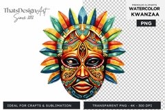 Kwanzaa Clipart PNG, Black history Sublimation Product Image 1