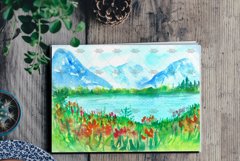 Watercolor Landscapes | Watercolor Nature Scenes Product Image 15