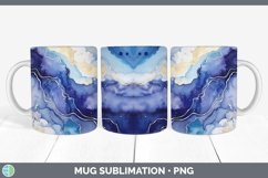 GorgeousWatercolor Mug Wrap design.