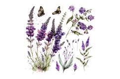 Lavender Collection,Delicate Floral Art,Watercolor,Home Decor,Stationery,Wedding Invitations,High-quality,300 dpi ,Stunning Detail,Rich Colors,Soothing Charm,Romantic Elegance,Lavender Watercolor,Lavender clipart,lavender border,lavender flowers png,laven