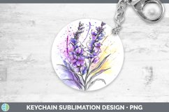 GorgeousWatercolor Keychain design.