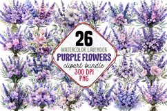 Watercolor Clipart, Clipart, Instant Download, Sublimation Design, Illustrations, Sublimation, Digital Download, Sublimation Designs, Clip Art, Sublimation PNG,   purple flower png, watercolor flowers, farmhouse clipart, flowers png clipart, lavender, lav