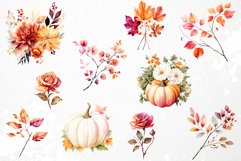 Fall Watercolor Collection - PNG Overlays Product Image 4