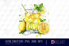 Lemonade Illustration Clipart Product Image 1