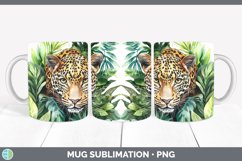 GorgeousWatercolor Mug Wrap design.