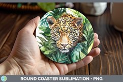 GorgeousWatercolor Round Coaster design.