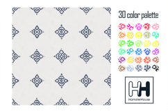 Watercolor light diamond pattern, digital paper pack Product Image 3