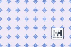Watercolor light diamond pattern, digital paper pack Product Image 5