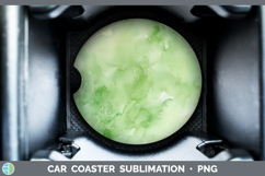GorgeousWatercolor Car Coaster design.