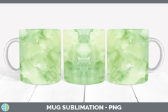 GorgeousWatercolor Mug Wrap design.