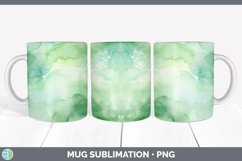 GorgeousWatercolor Mug Wrap design.