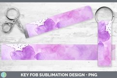 GorgeousWatercolor Key Fob design.