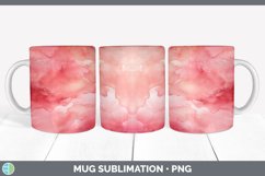 GorgeousWatercolor Mug Wrap design.
