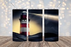 Watercolor Lighthouse - 20oz Sublimation - PNG Design Product Image 1