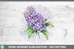 GorgeousWatercolor Wind Spinner design.
