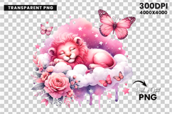 watercolor lion cloud png, mystical lion clipart, cloud animal sublimation, watercolor lion art, celestial lion png, dreamy lion design, watercolor cloud clipart, lion sublimation printable, fantasy lion png, lion digital download