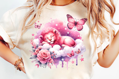 watercolor lion cloud png, mystical lion clipart, cloud animal sublimation, watercolor lion art, celestial lion png, dreamy lion design, watercolor cloud clipart, lion sublimation printable, fantasy lion png, lion digital download