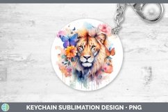 GorgeousWatercolor Keychain design.