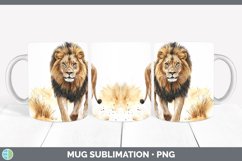 GorgeousWatercolor Mug Wrap design.