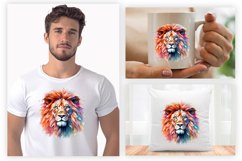 Lion Sublimation PNG Clipart
