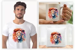 Lion Sublimation PNG Clipart