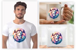 Lion Sublimation PNG Clipart