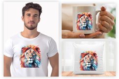 Lion Sublimation Clipart